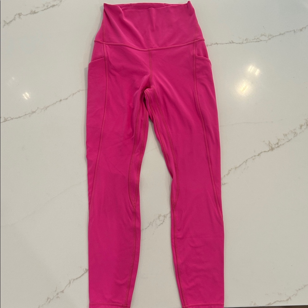 Lululemon Athletica Align Fuchsia Leggings